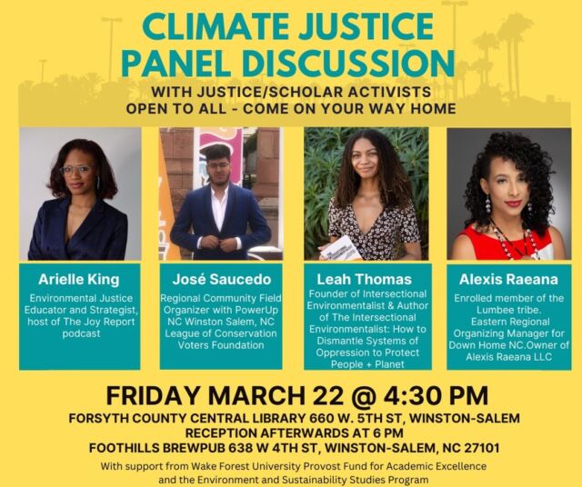 Come get connected to the environmental justice movement and spend some time with some lovely people who are pioneering new and joyful modes of environmental activism!